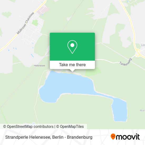 Strandperle Helenesee map