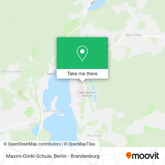 Maxim-Gorki-Schule map