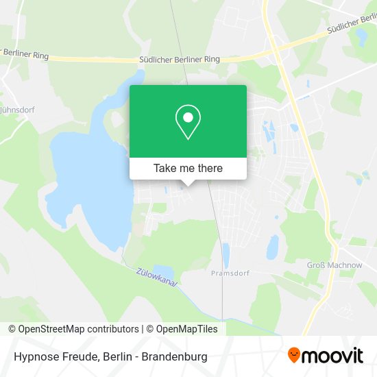Hypnose Freude map