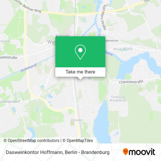 Dasweinkontor Hoffmann map