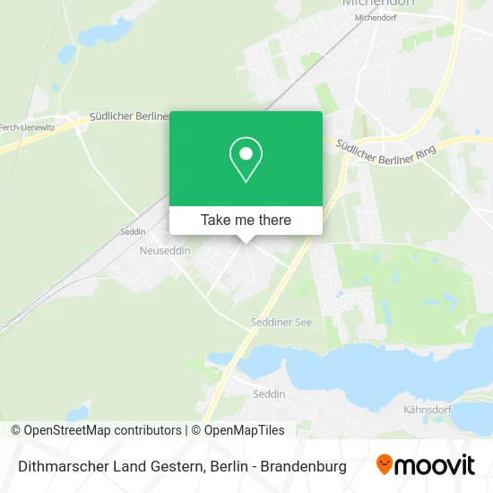 Карта Dithmarscher Land Gestern