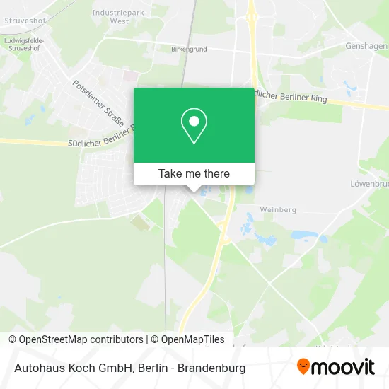 Autohaus Koch GmbH map