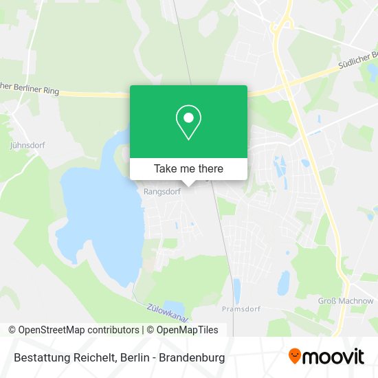 Bestattung Reichelt map