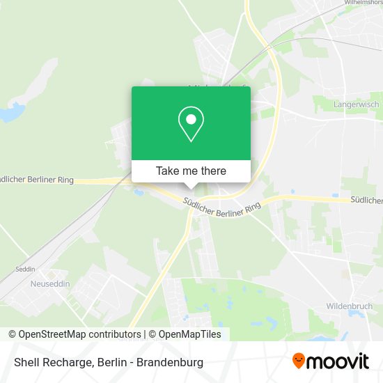Shell Recharge map
