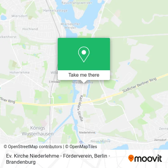 Карта Ev. Kirche Niederlehme - Förderverein