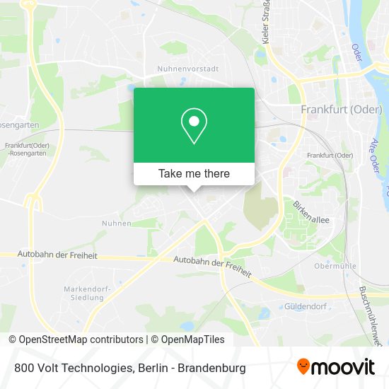 800 Volt Technologies map