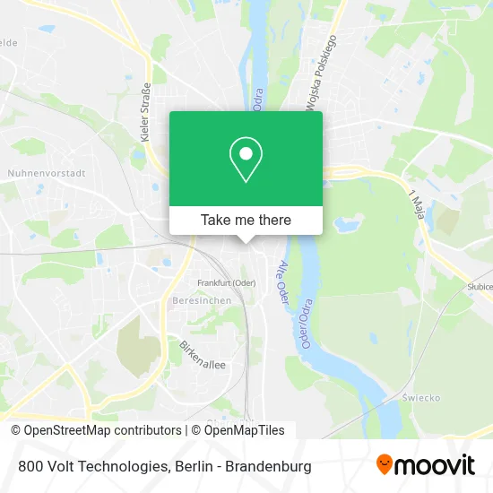 800 Volt Technologies map