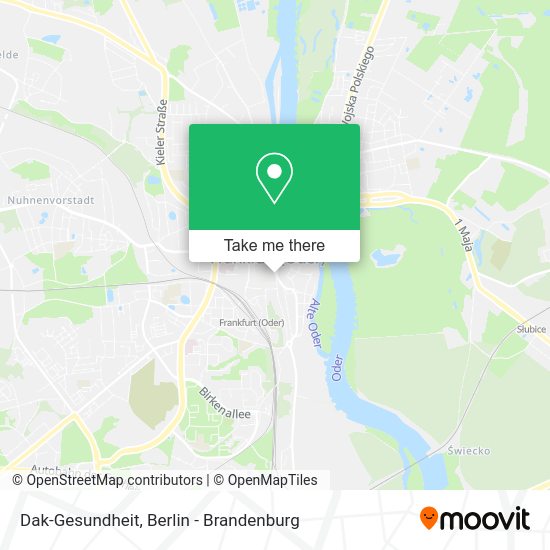 Dak-Gesundheit map