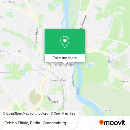 Карта Tchibo Filiale