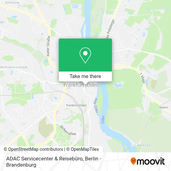 ADAC Servicecenter & Reisebüro map
