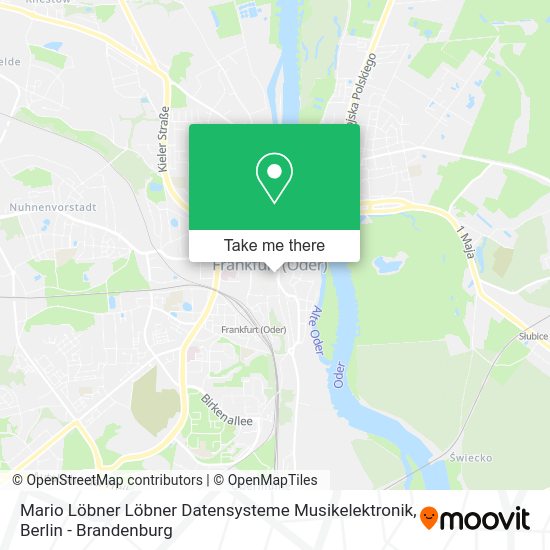 Карта Mario Löbner Löbner Datensysteme Musikelektronik