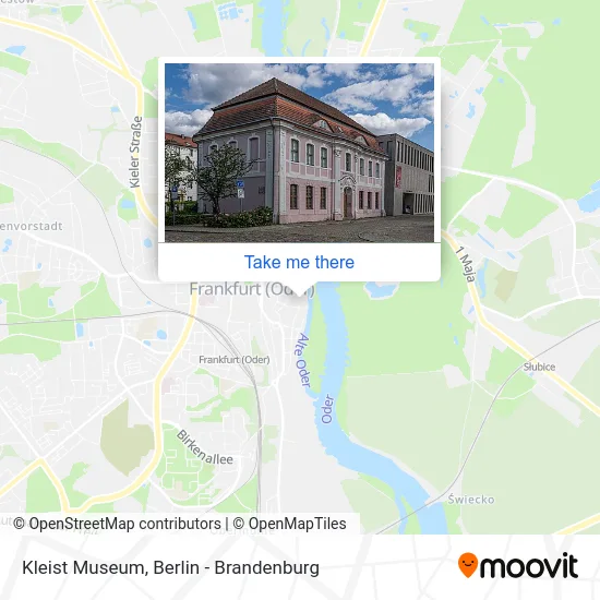 Карта Kleist Museum