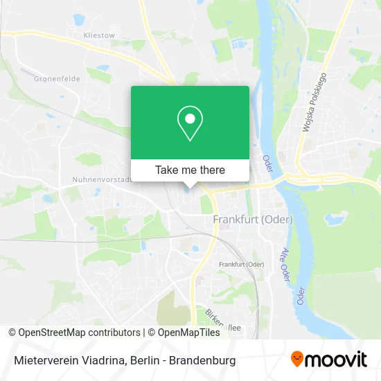 Карта Mieterverein Viadrina