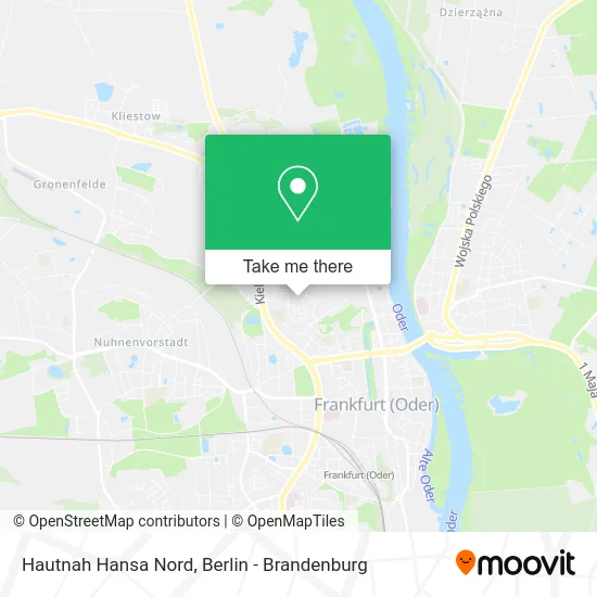 Карта Hautnah Hansa Nord