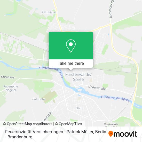 Feuersozietät Versicherungen - Patrick Müller map