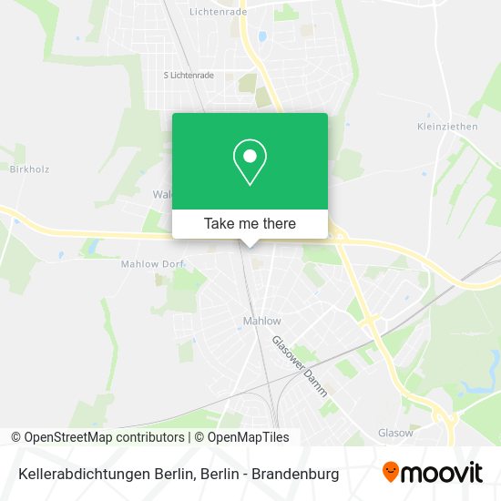 Kellerabdichtungen Berlin map