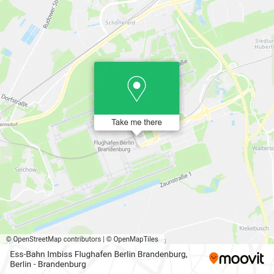 Карта Ess-Bahn Imbiss Flughafen Berlin Brandenburg