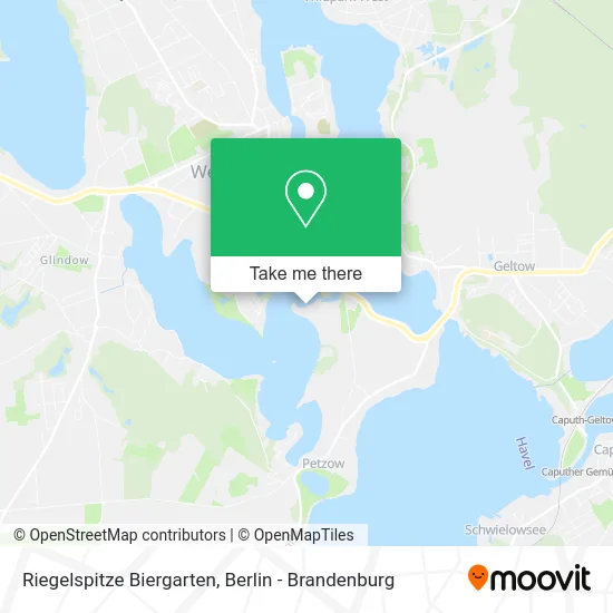 Riegelspitze Biergarten map