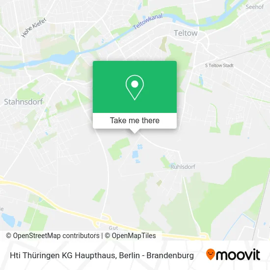 Hti Thüringen KG Haupthaus map