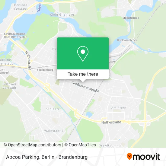 Карта Apcoa Parking