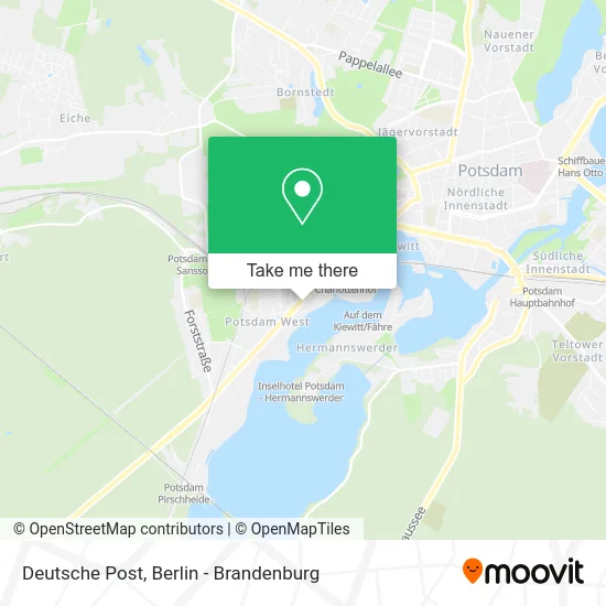 Карта Deutsche Post