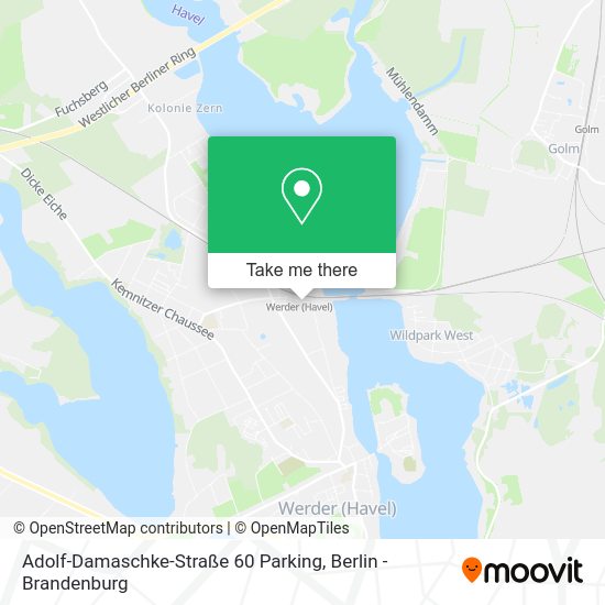 Adolf-Damaschke-Straße 60 Parking map