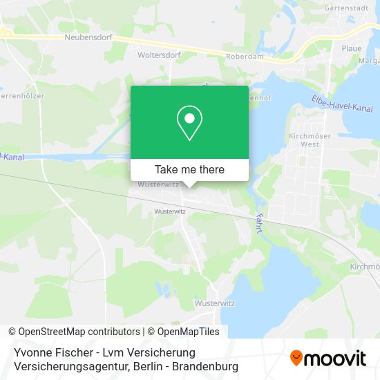 Yvonne Fischer - Lvm Versicherung Versicherungsagentur map