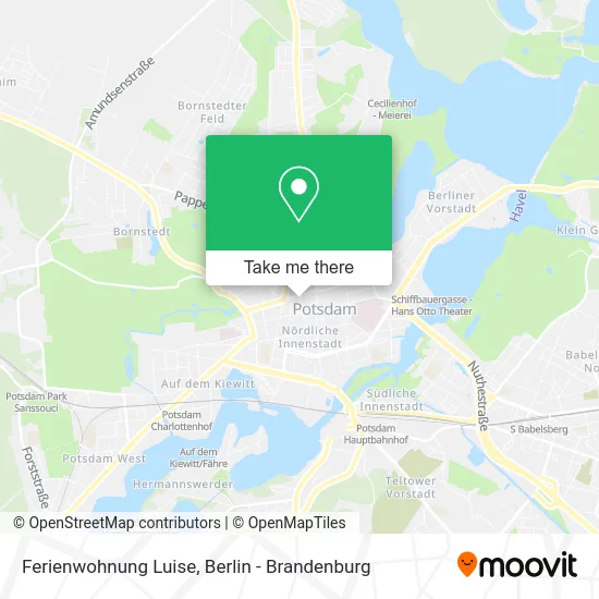 Карта Ferienwohnung Luise