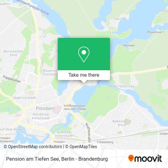 Pension am Tiefen See map