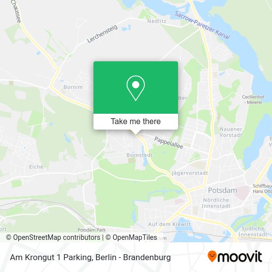 Am Krongut 1 Parking map