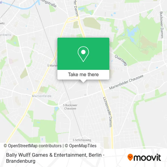 Bally Wulff Games & Entertainment map