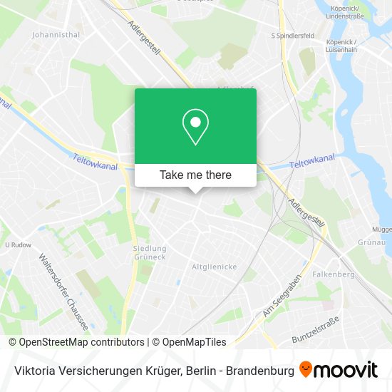 Viktoria Versicherungen Krüger map