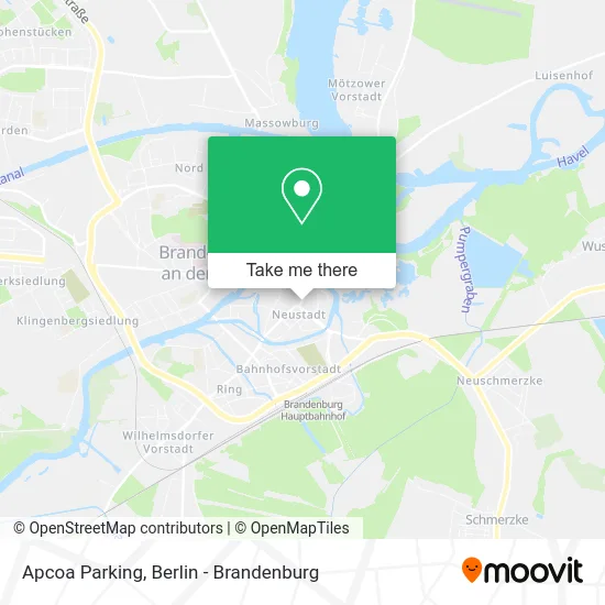 Карта Apcoa Parking