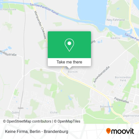 Keine Firma map