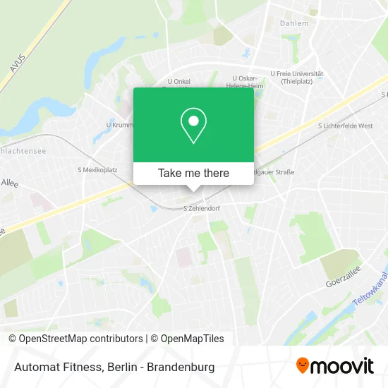 Automat Fitness map