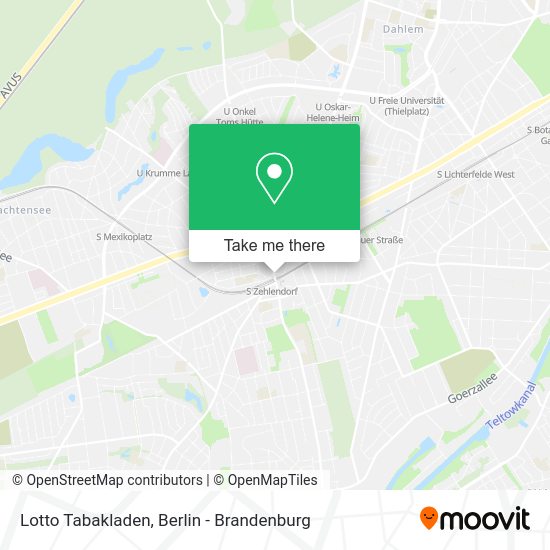Lotto Tabakladen map