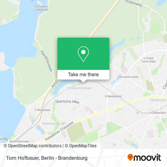 Tom Hofbauer map