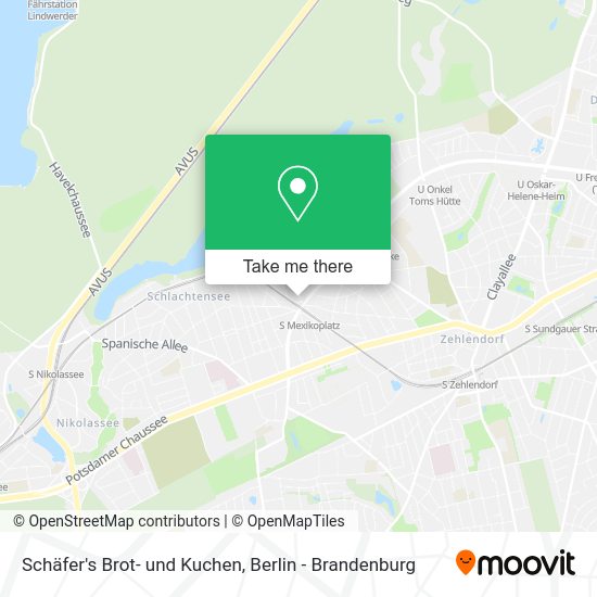 Schäfer's Brot- und Kuchen map
