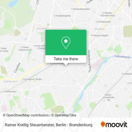 Rainer Krellig Steuerberater map