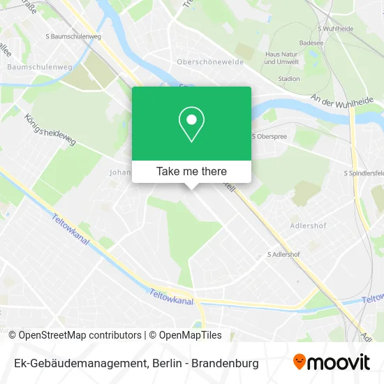 Ek-Gebäudemanagement map