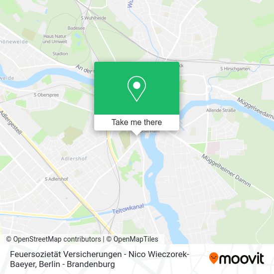 Feuersozietät Versicherungen - Nico Wieczorek-Baeyer map