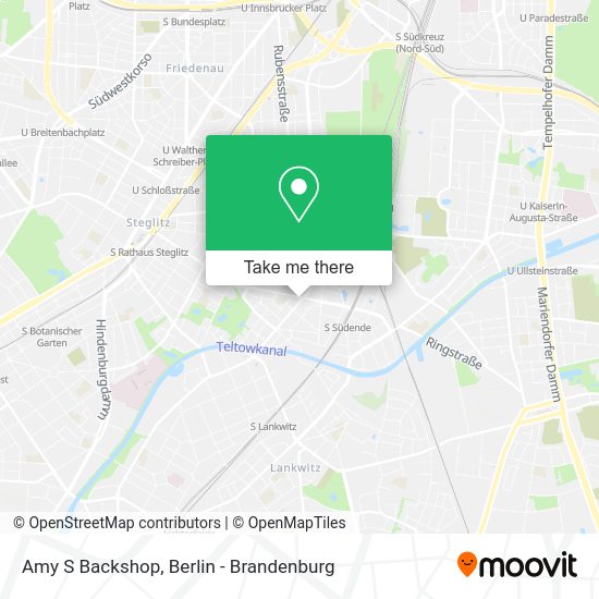 Amy S Backshop map