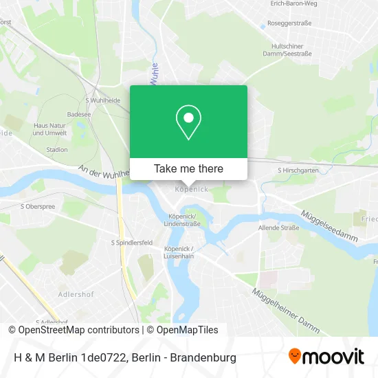 Карта H & M Berlin 1de0722