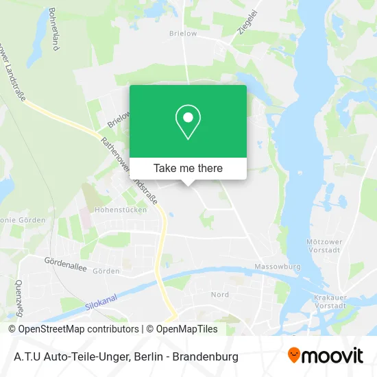 Карта A.T.U Auto-Teile-Unger