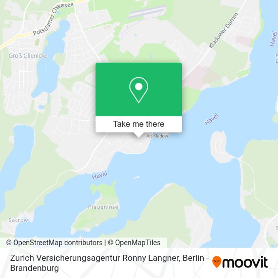 Zurich Versicherungsagentur Ronny Langner map
