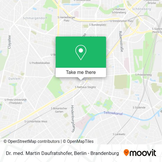 Dr. med. Martin Daufratshofer map