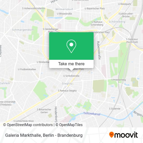 Galeria Markthalle map