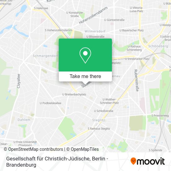 Gesellschaft für Christlich-Jüdische map