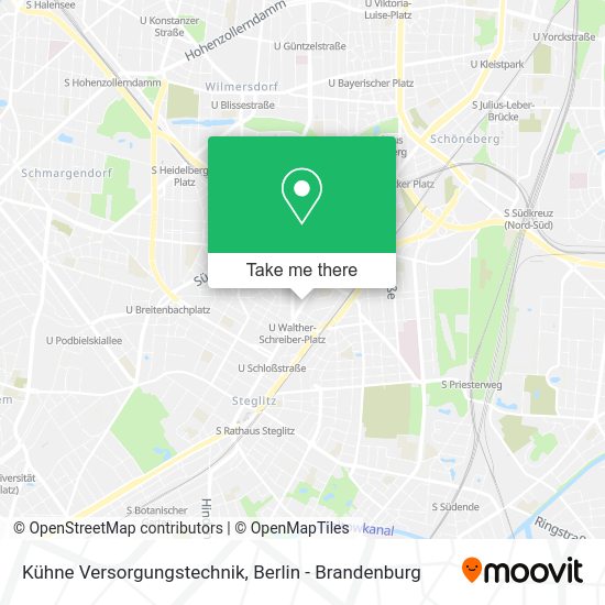 Kühne Versorgungstechnik map