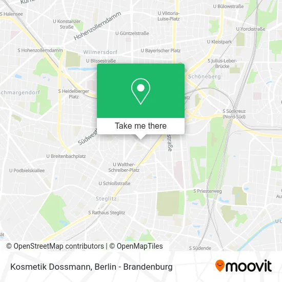 Kosmetik Dossmann map